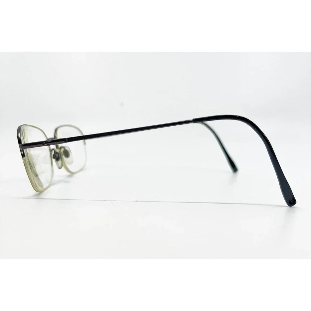Ducks Unlimited Eyeglasses Mens Brown Semi Rimless DU-124 56-18-150